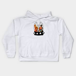 Outstretched Hands and Gladiator Bracelet Kids Hoodie